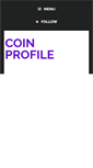Mobile Screenshot of coinprofile.com